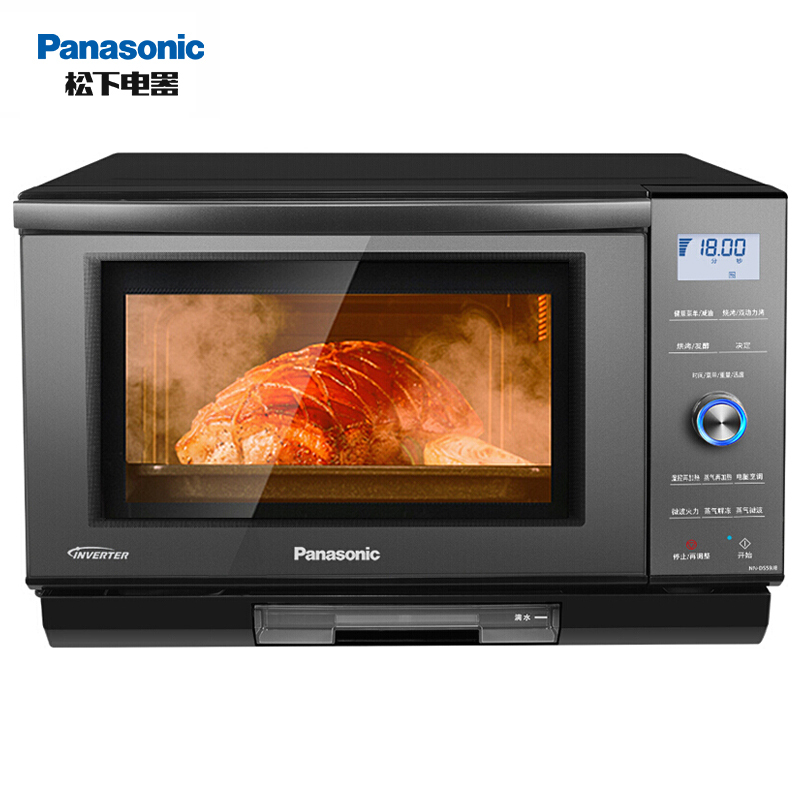 松下(Panasonic) 27升家用微波炉 微蒸烤一体机 NN-DS59JB