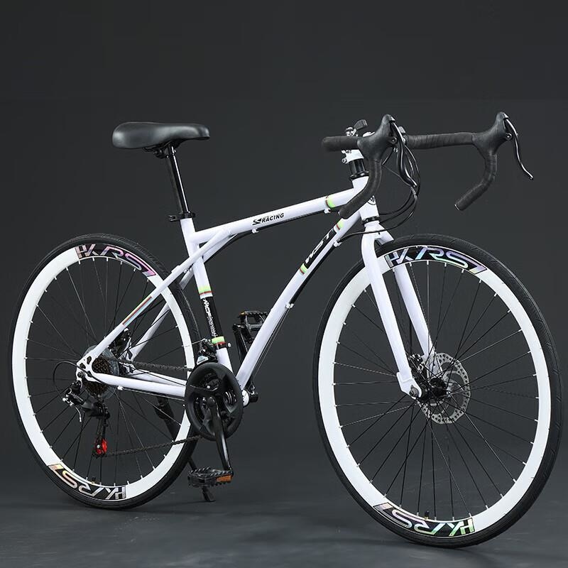 公路自行车弯把变速男女通勤学生代步碟刹款700c高清大图