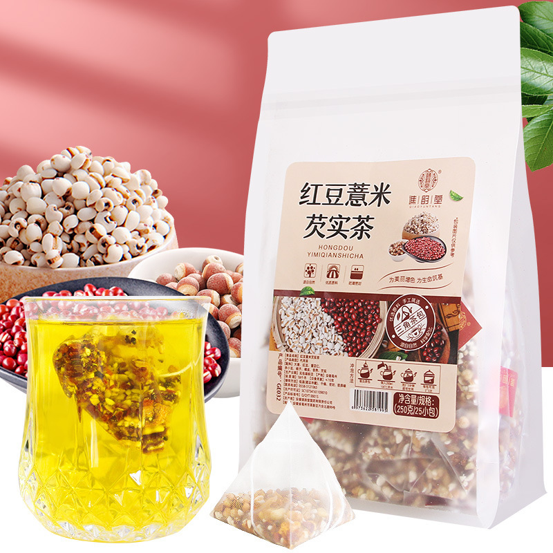 谯韵堂红豆薏米芡实茶250g/袋量贩装三角包袋泡茶