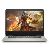 戴尔(DELL) 成就3405 14.0英寸 轻薄本 笔记本电脑 办公娱乐游戏 Ryzen R5-3500U 8G 256GB固态 淡金色 定制
