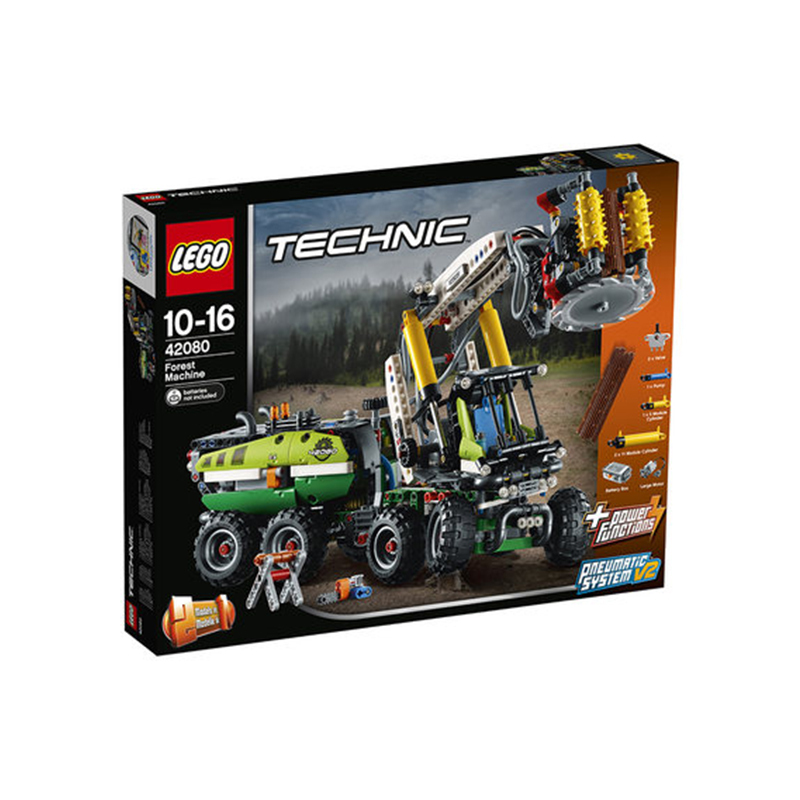 [北欧直邮] LEGO 乐高42080 多功能林业机械 科技系列 创意积木玩具适合10岁以上 材质塑料 块数500块以上