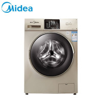 美的（Midea）MG80-1431WDXG 8kg公斤WIFI智能变频全自动滚筒洗衣机大容量家用 节能静音 金色