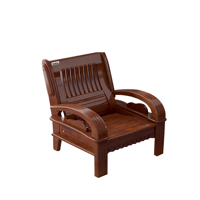 依琳达 实木沙发单人位 YLD-SF1 张高清大图