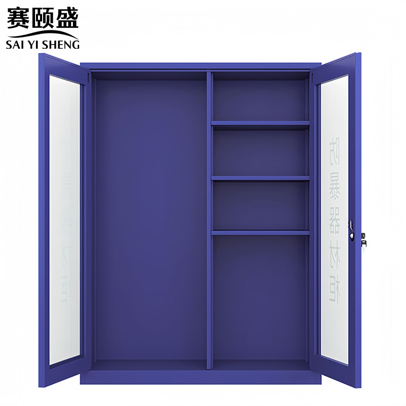 赛颐盛防暴器材柜单柜1200*400*1800mm台高清大图