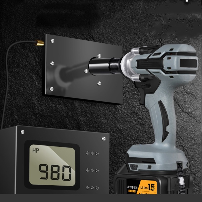 阿斯卡利无刷电动扳手大扭力锂电风炮架子工冲击充电扳手强力电板手