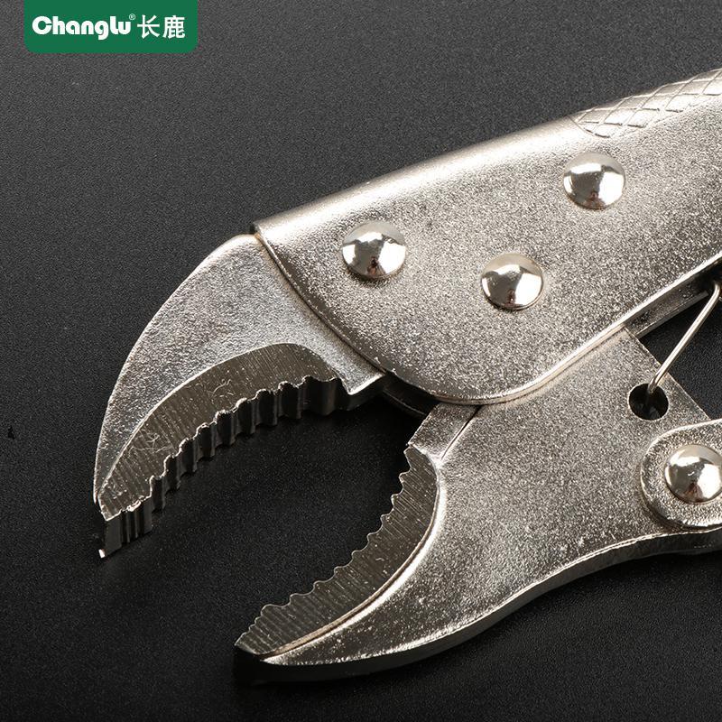 长鹿多功能钳子工具大力钳省力加力强力多用钳子手动压力固定钳