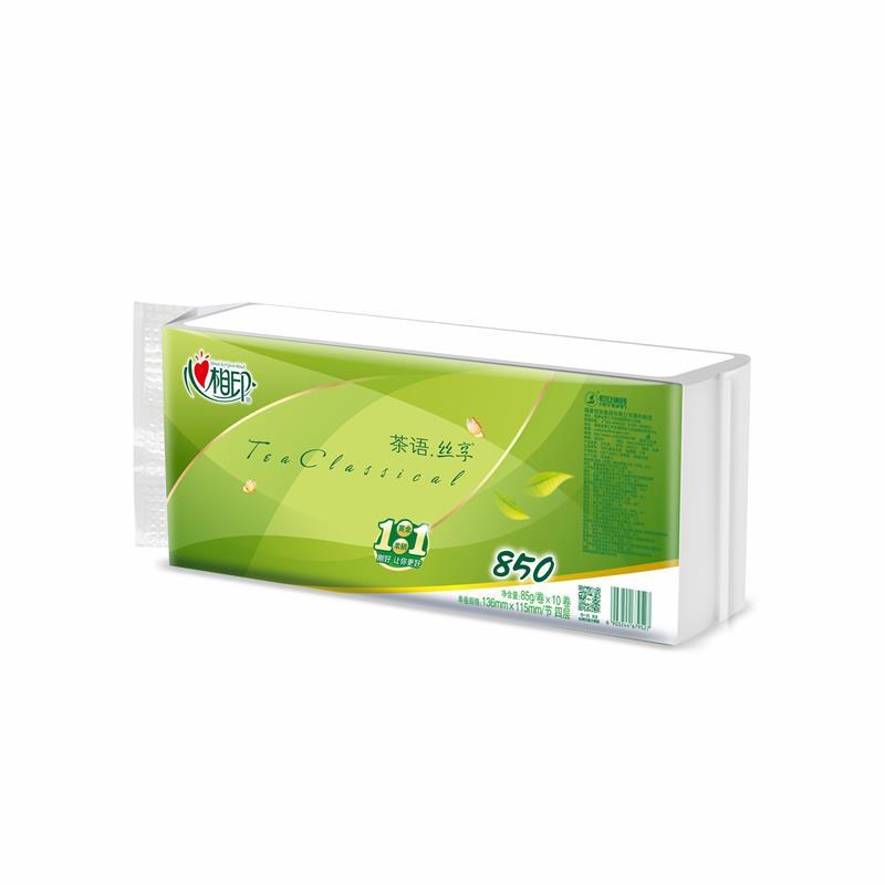 卷纸家用无芯卷纸4层实惠卷纸整箱装茶叶压花原生浆