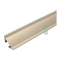 鸣固 铝合金阴角线槽 墙角明装拐角走线槽 香槟色 面宽30mm带背胶 单米价 KS972083TS059186208
