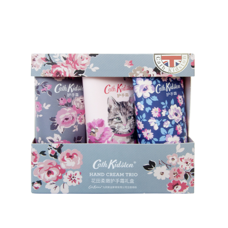 Cath Kidston 花田柔嫩护手霜 30g×3支