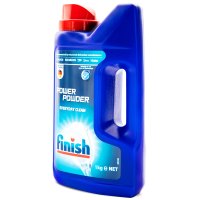 Finish洗碗机专用洗涤粉1k两瓶装西子美的方太碗碟祛除油污粉末污垢清洁剂洗涤剂多种餐具适用光亮碗碟
