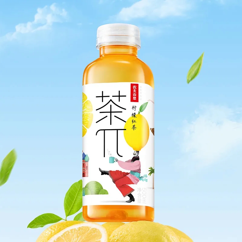 农夫山泉茶π(茶派)茶饮料 西柚茉莉花茶500ml*15瓶高清大图