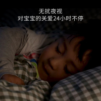 小米小白智能摄像机增强版家用360度1080P高清夜视无线远程监控头