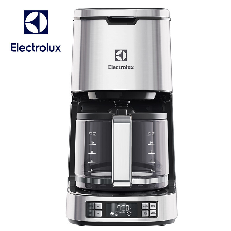 伊莱克斯 Electrolux 咖啡机ecm7804s 伊莱克斯 Electrolux 咖啡机家用商用全自动不锈钢机身滴漏式美式咖啡机 Ecm7804s 价格图片品牌报价 苏宁易购众城厨房电器专营店