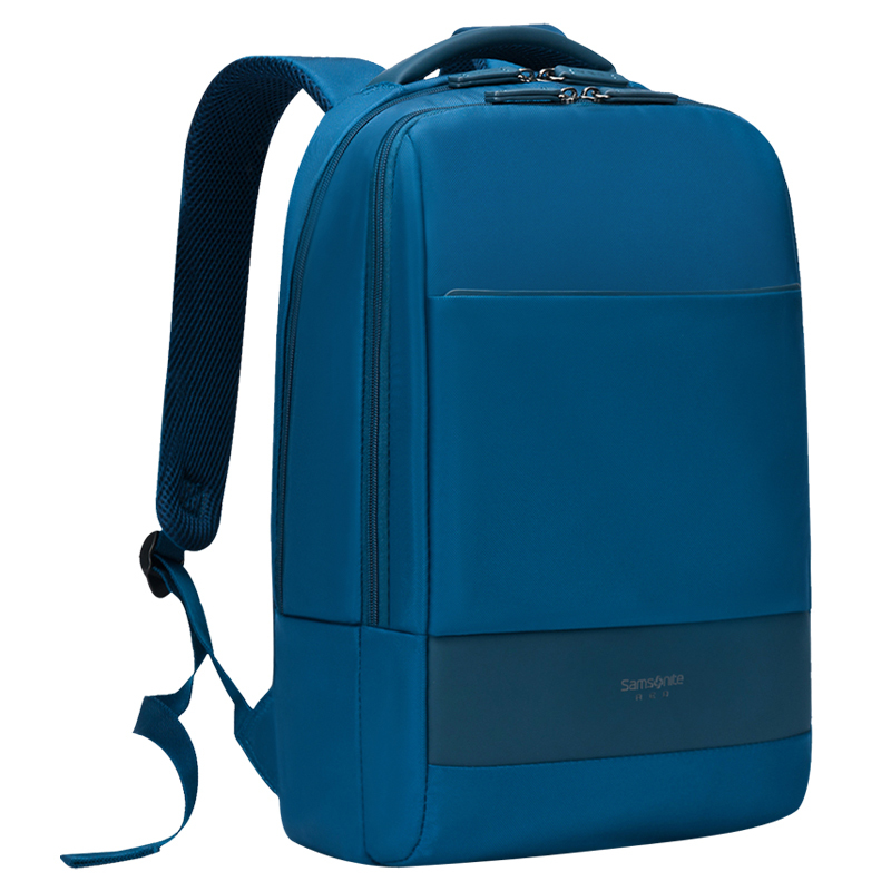 新秀丽（Samsonite）双肩包 男女款电脑包 15.6英寸 BU1*41001 海军蓝