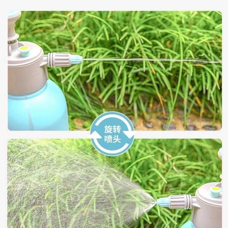 2L加厚洒水壶喷水壶浇花家用喷雾器瓶浇水壶神器气压式高压消毒壶 2.0L加厚气压壶+配件