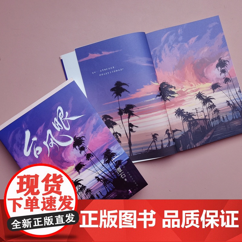 台风眼(赠电影票+印签折页明信片+徽章)《纸飞机》《追尾》作者潭石口碑代表作高清大图