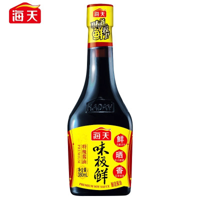 海天 味极鲜酱油380mL -单瓶