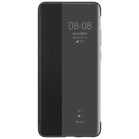 HUAWEI/华为P40 Pro原装保护套翻盖智能休眠视窗皮套 P40商务防摔全包手机套保护壳 智能视窗保护套