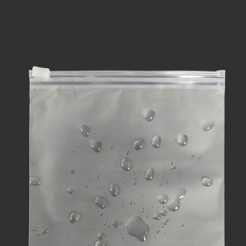 安赛瑞(SAFEWARE)磨砂拉链封口塑料袋（100个装）20×28cm 双面厚200μm CPE材质 NZM