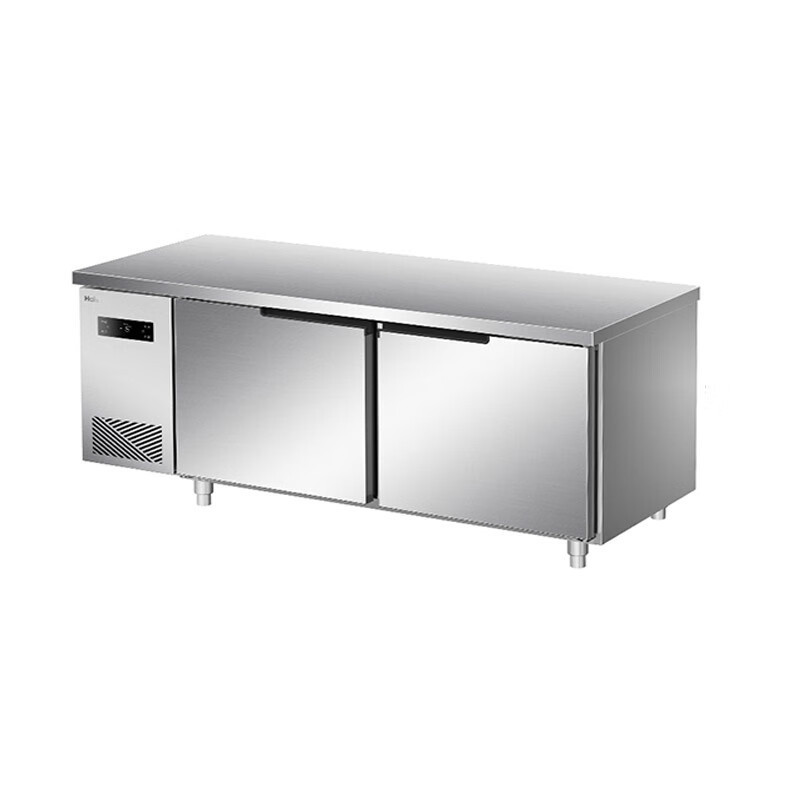 海尔 SP-340C/D2H 厨房工作台340升1.5米 冷藏冷冻转换酒店饭店餐厅操作冷柜 不锈钢保鲜冰柜