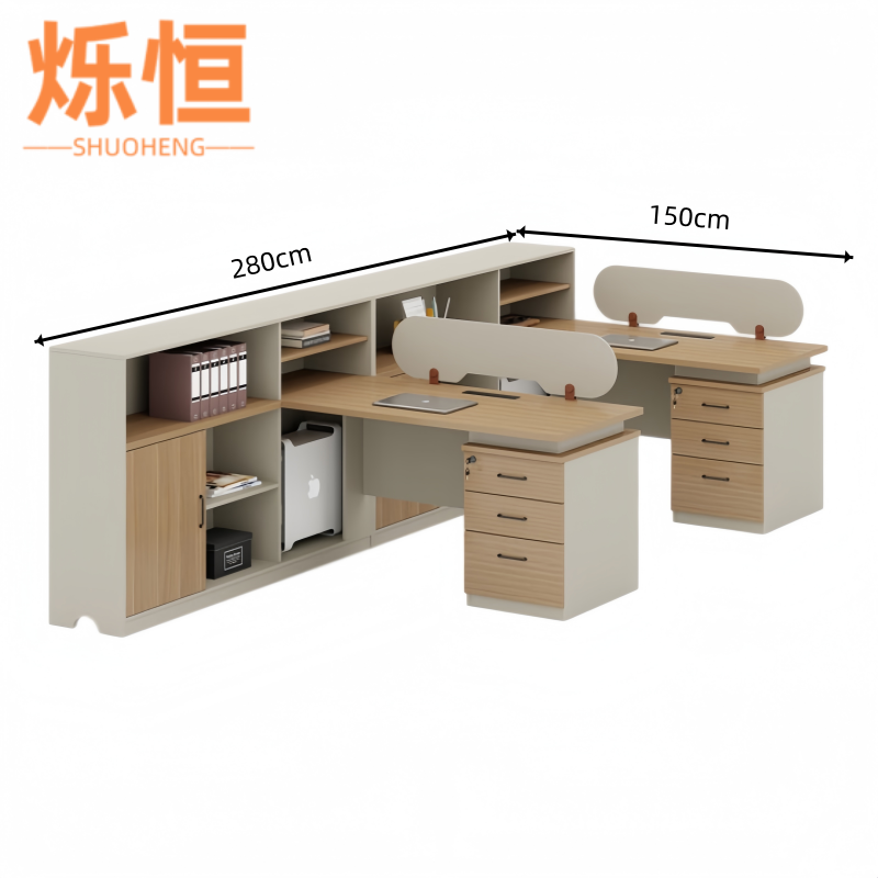 烁恒 办公桌 左侧柜 张高清大图