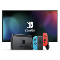任天堂(NINTENDO) Switch 港版续航加强版 新款NS 掌上游戏机 家用游戏机