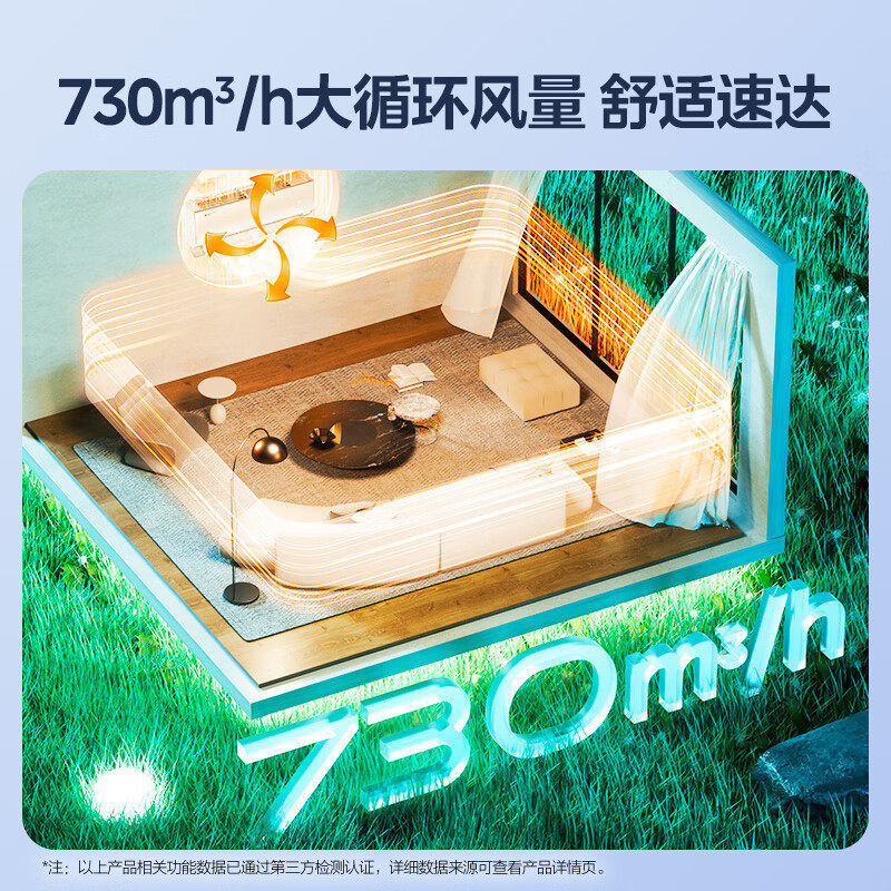 美的(Midea)空调大1匹p酷省电Pro新一级能效变频冷暖壁挂式家用卧室智能挂机KFR-26GW/N8KS1-1P