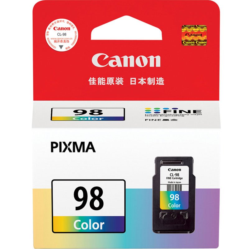 佳能(Canon)打印机墨盒 CL-98 彩色 单位:个(JL)