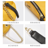 爱华仕史努比包包2021新款少女小腰包潮ins百搭胸前包斜挎包胸包