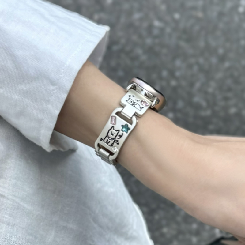 适用小米手环9手表带8腕带10表带7手腕6金属5小众4智能nfc版3139B高清大图