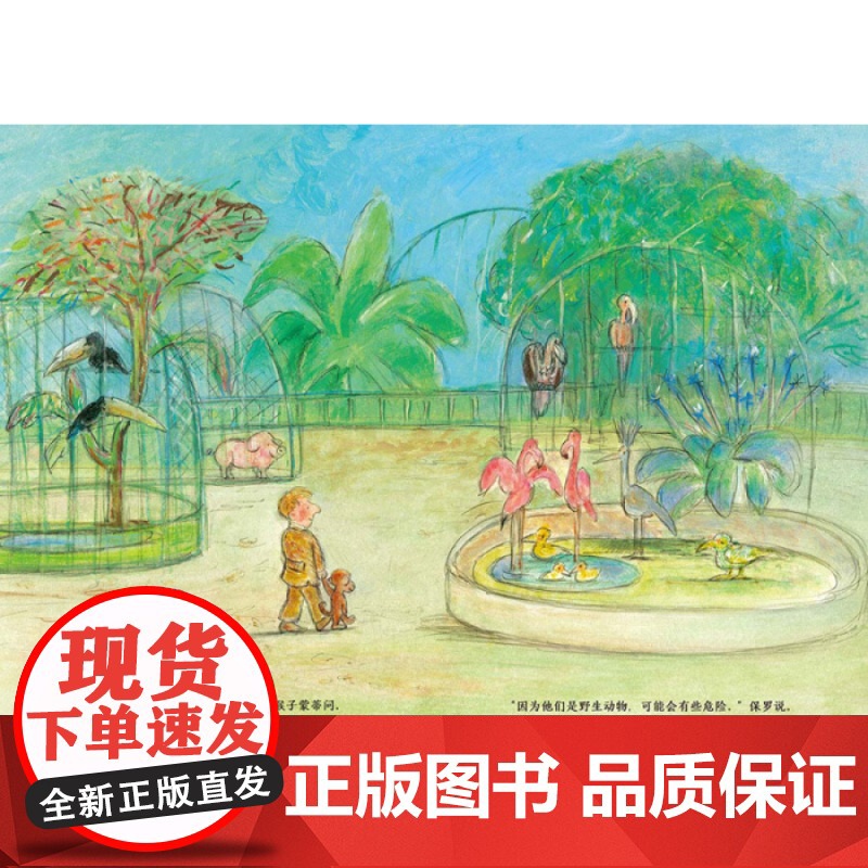 正版 了不起的 精装版魔法象图画书王国绘本 安德烈·德昂 著 0-3-6岁儿童绘本故事书 动物园亲子阅读书籍 978高清大图