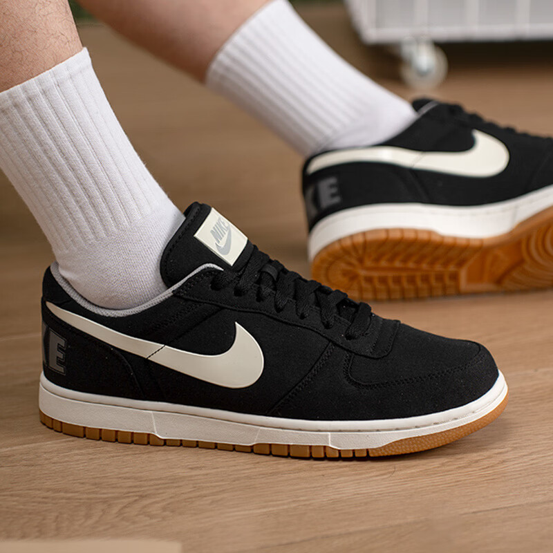 耐克（NIKE）男鞋新款运动鞋BIG LOW LUX低帮板鞋耐磨轻便透气休闲鞋854166-003 ZP高清大图