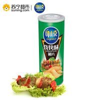 可比克 膨化食品 烧烤味薯片105g(休闲零食)