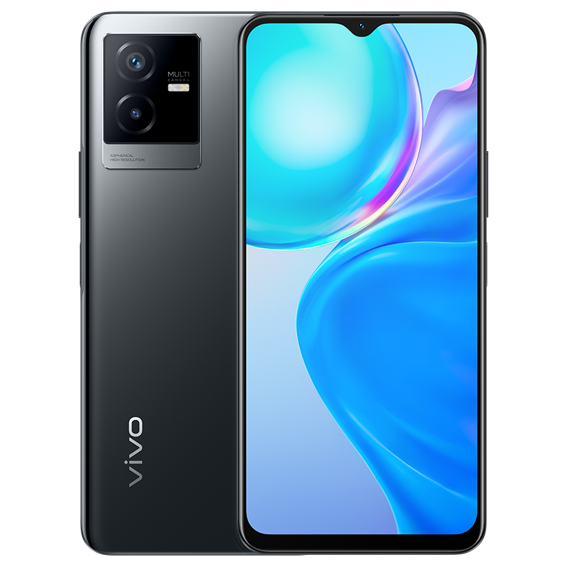vivo Y73t 8GB+128GB 镜黑 5G全网通手机天玑700强劲芯5000万超清影像6000mAh巨能电池44W快充150%超大音量拍照游戏学生手机