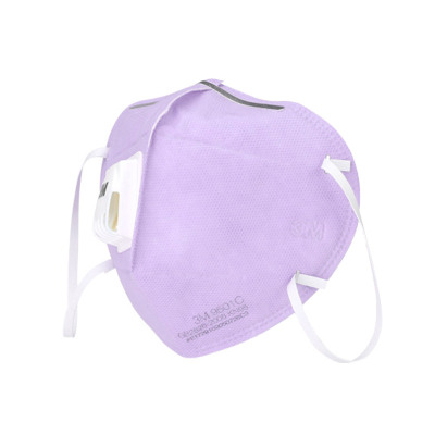 3m口罩9501c 紫色 3只装 一次性pm2.