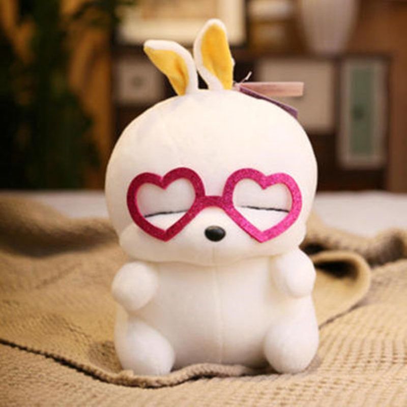 正版流氓兔毛绒玩具流氓兔公仔布娃娃中大号流氓兔玩偶情人节礼物黑