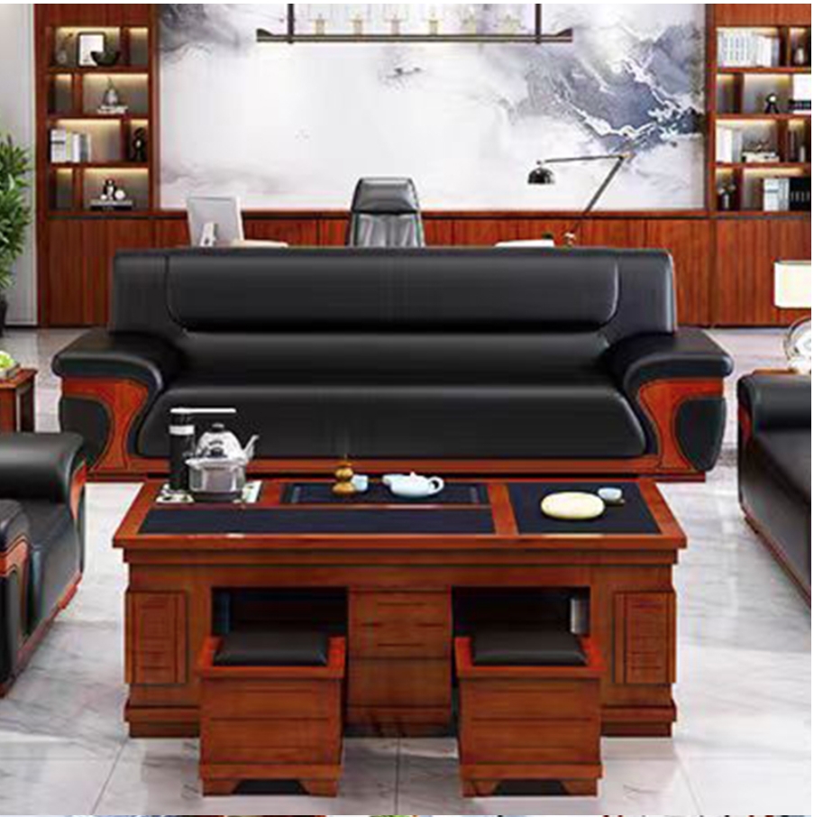 爱得帮牛皮三人位沙发 2310*930*910mm 个高清大图