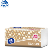 维达2092抽纸纸巾原木无香餐巾纸细韧压花100抽(3层/抽)面巾抽纸 纸抽 手纸