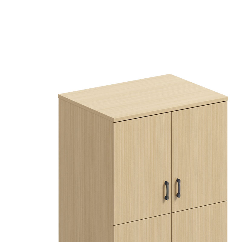 臻远ZY-GYJJ34 公寓套房家具 宿舍更衣柜双门衣柜衣物收纳柜含顶柜高清大图