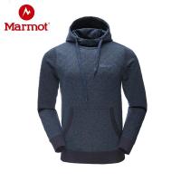 Marmot/土拨鼠秋冬新款户外男套头大口袋休闲套头卫衣_L42390