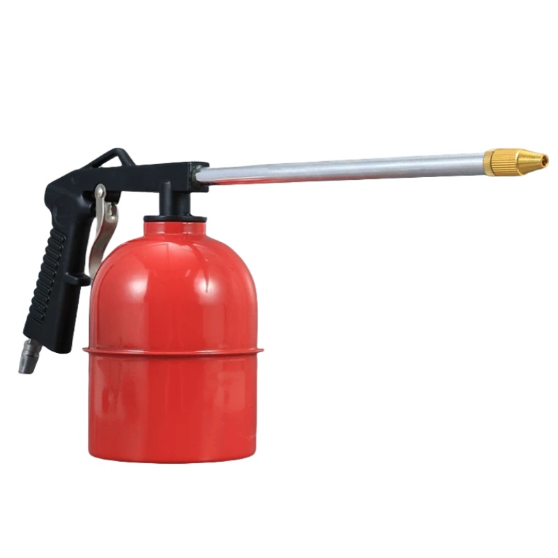 依诺九吉 水气两用清洗枪气动高压喷壶 清洗枪-铁壶不可调750ml 把高清大图