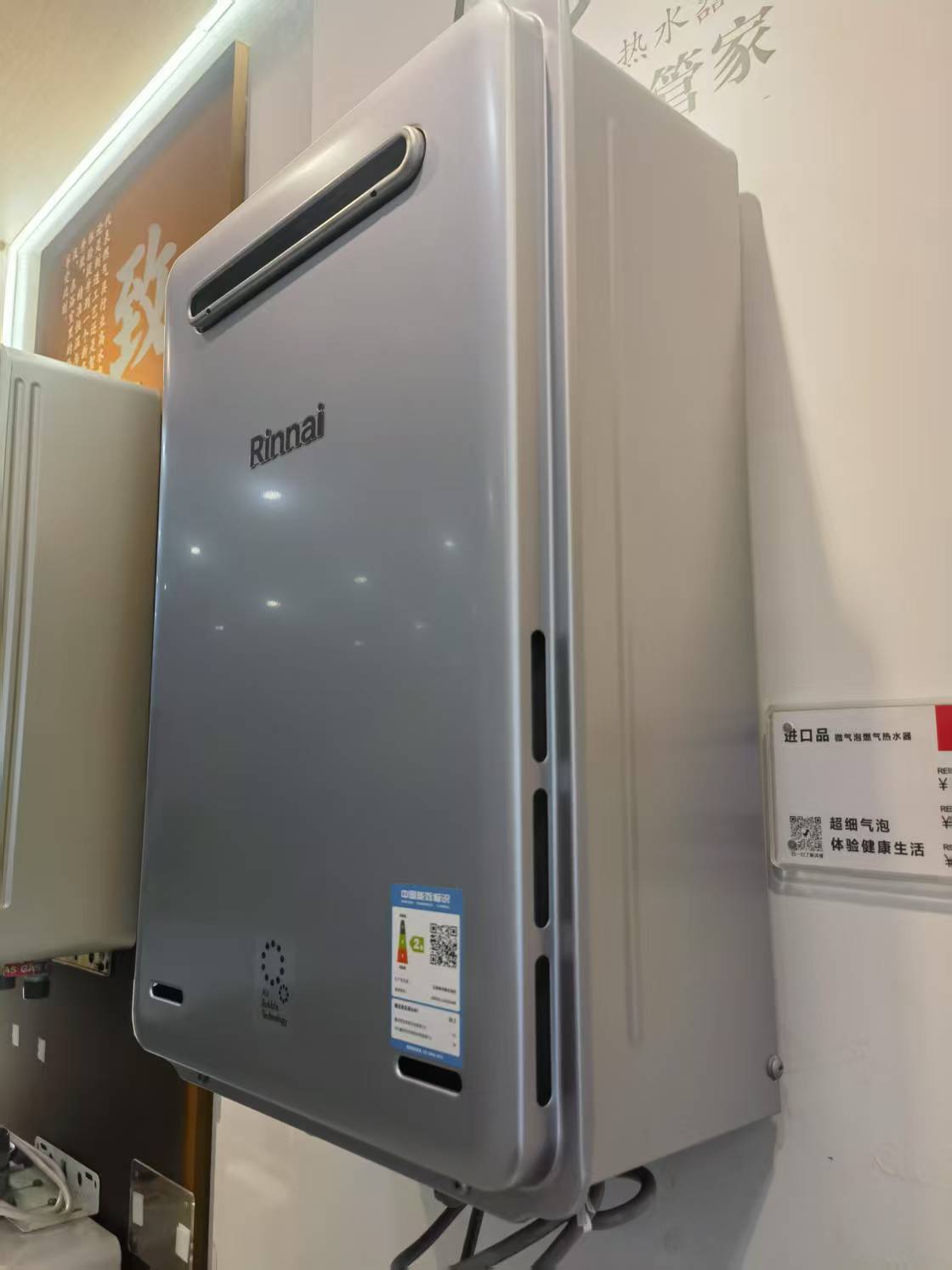 林内进口燃气热水器高清大图