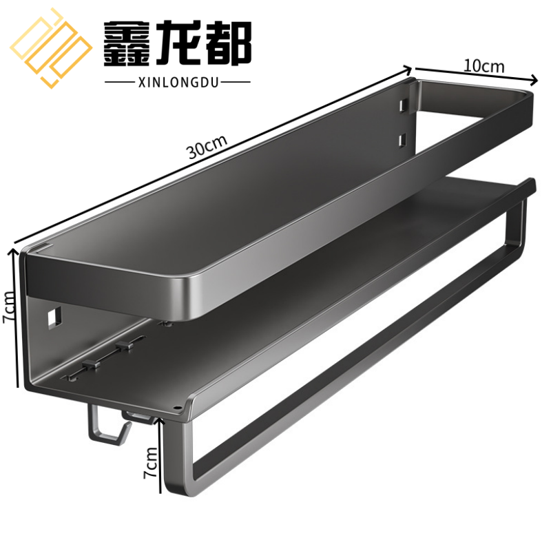 鑫龙都置物架单层高清大图
