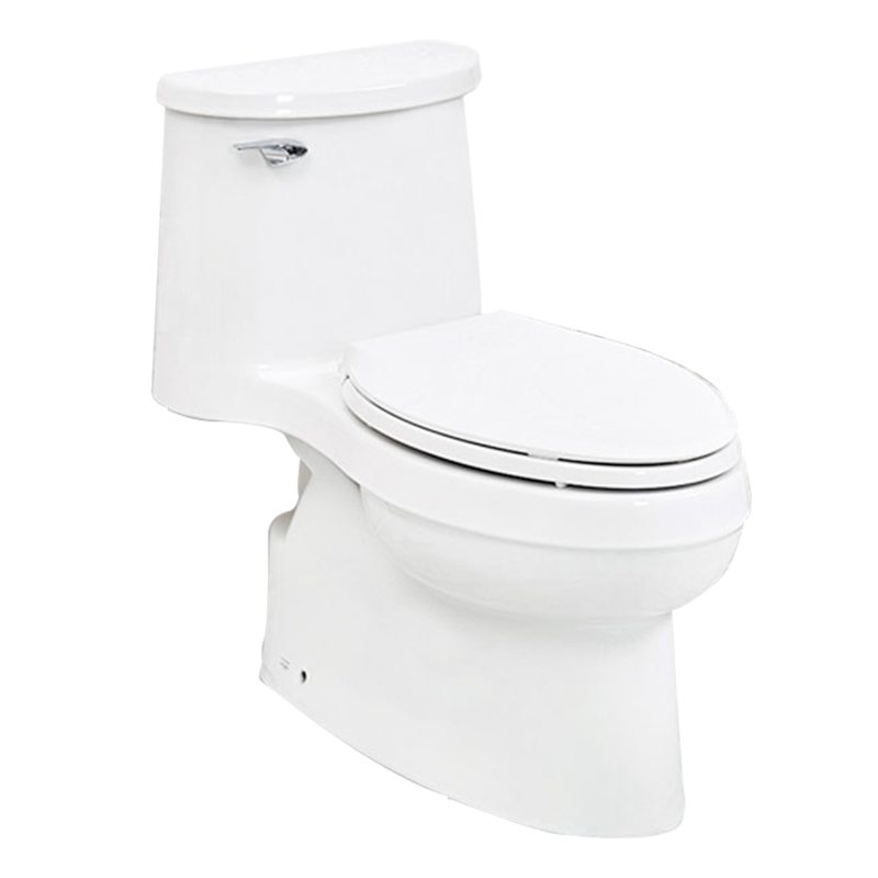 科勒马桶家用连体坐便器 五级旋风 缓降盖抽水马桶5171/76877高清大图