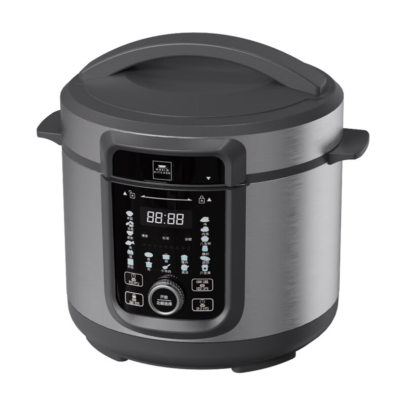 康宁/WORLD KITCHEN电压力锅电饭煲预约定时压力煲 WK-GYG5002/KZ 5L大容量!高清大图