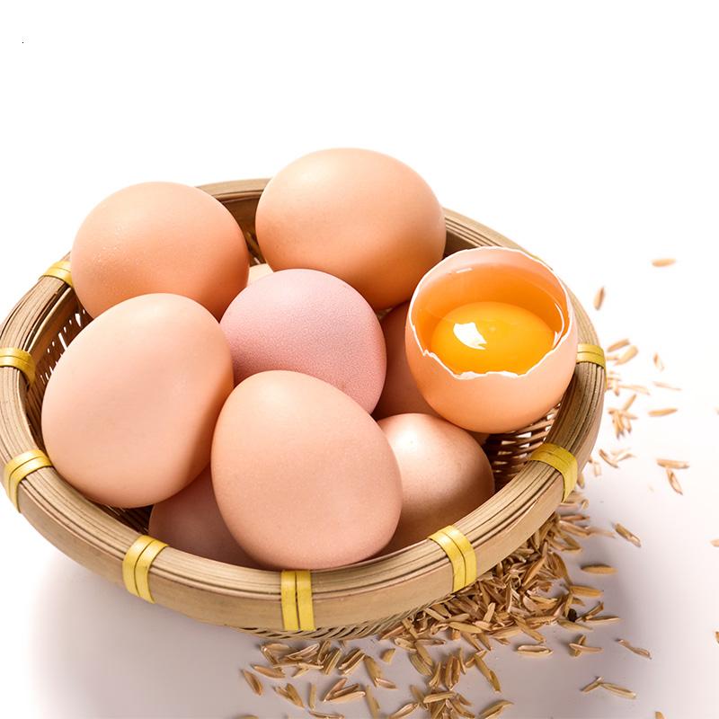 泓花会橘林散养谷饲土鸡蛋 40枚泡沫普通箱