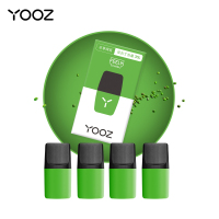 yooz柚子雾化弹(2MLx4)乐享绿豆 换弹式小烟电子烟2019新款同道大叔同款