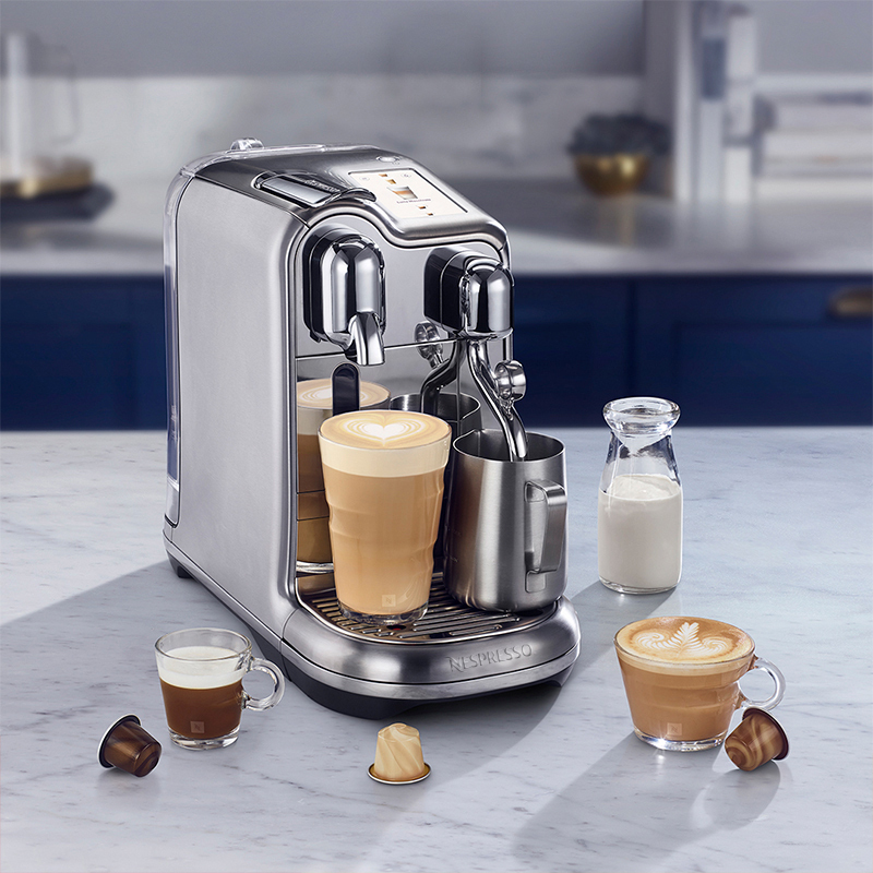[王楚钦同款]NESPRESSO Creatista Pro 意式全自动 家用商用花式胶囊咖啡机高清大图