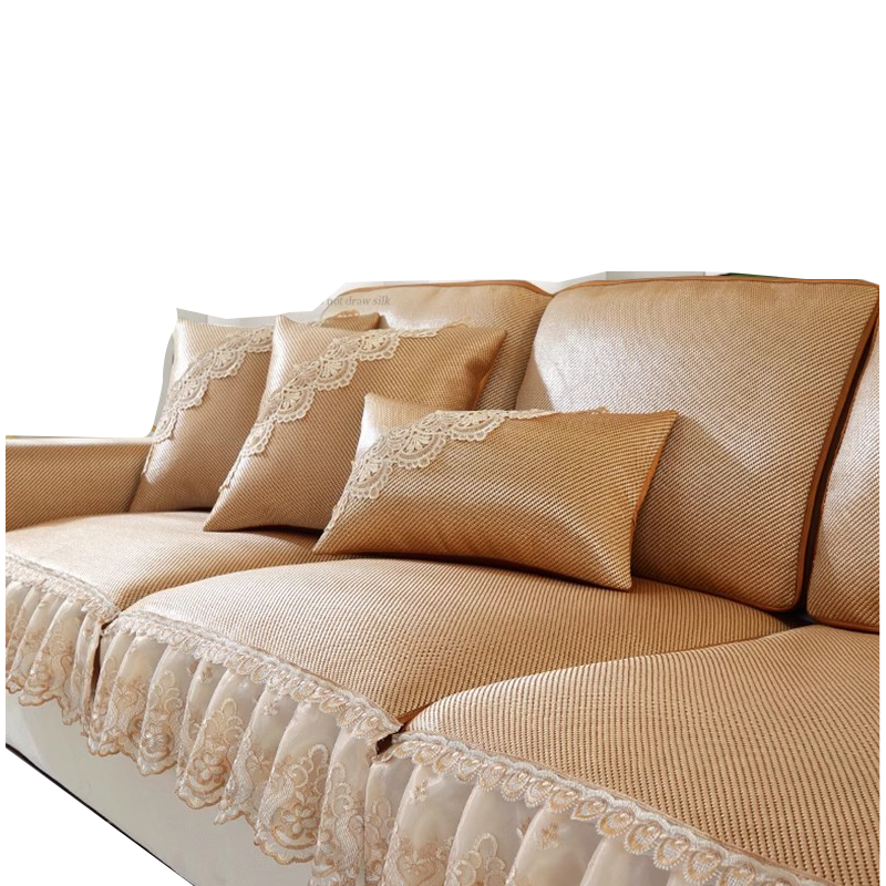 2024新款沙发套罩夏季万能全包沙发笠防滑沙发垫凉垫冰丝凉席坐垫高清大图