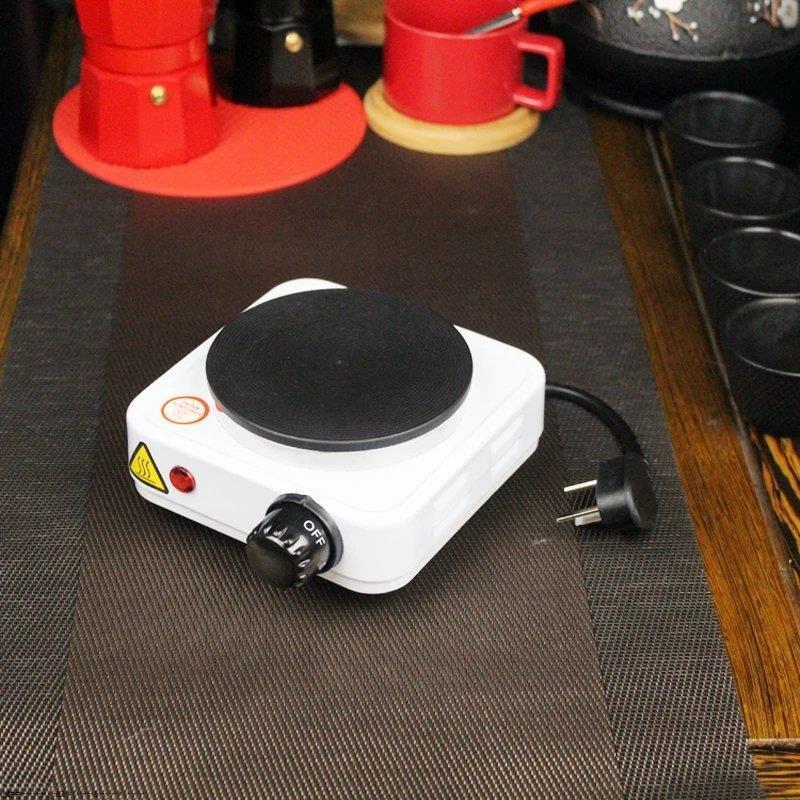 500W可调温电热炉小电炉保温煮茶加热摩卡壶煮咖啡加热烧杯 白色 1台 500瓦